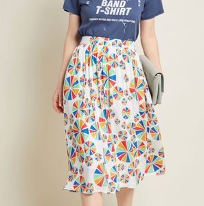 EUC Modcloth match made midi skirt